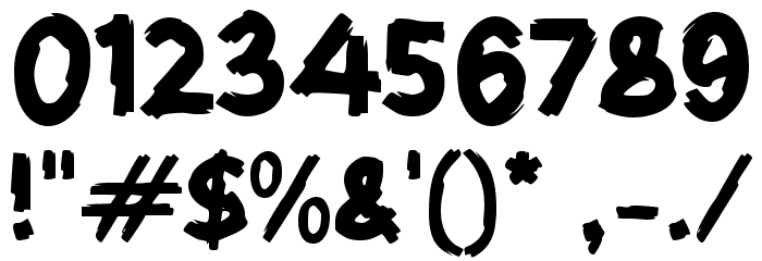 Cravone Font OTHER CHARS