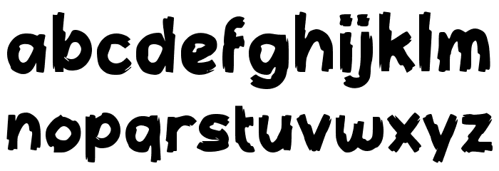 Cravone Font LOWERCASE