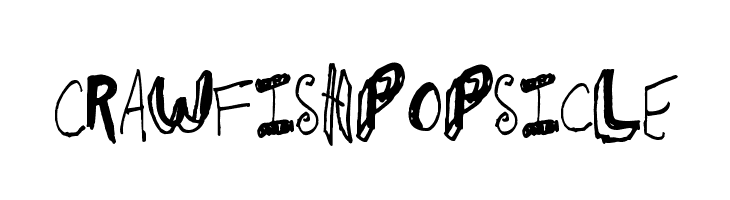 CrawfishPopsicle Font