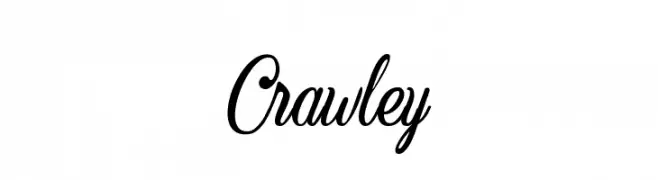 Crawley  नि: शुल्क फ़ॉन्ट्स डाउनलोड