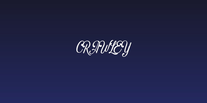 Crawley Social Header