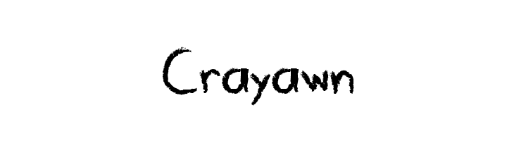 Crayawn  免费字体下载