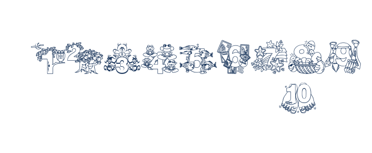 Crayola Kiddy Font Other Characters