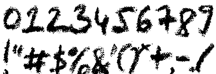 Crayola Font OTHER CHARS