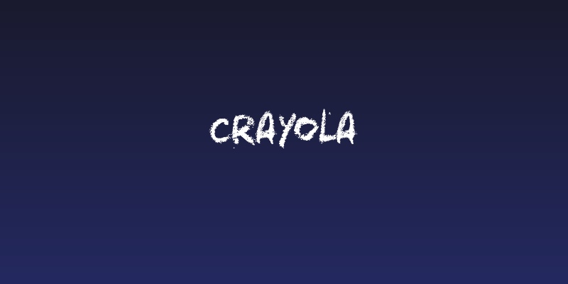 Crayola Social Header