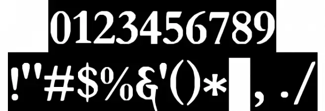 Crayomonde Font OTHER CHARS