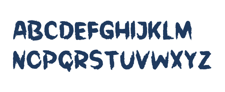 Crayon Craft Seven Uppercase