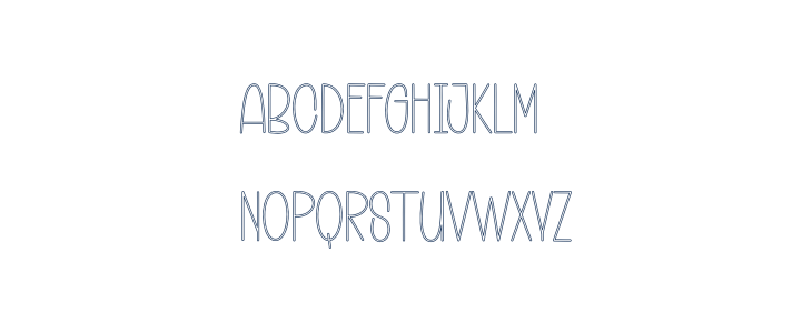 Crayon Doodle Uppercase