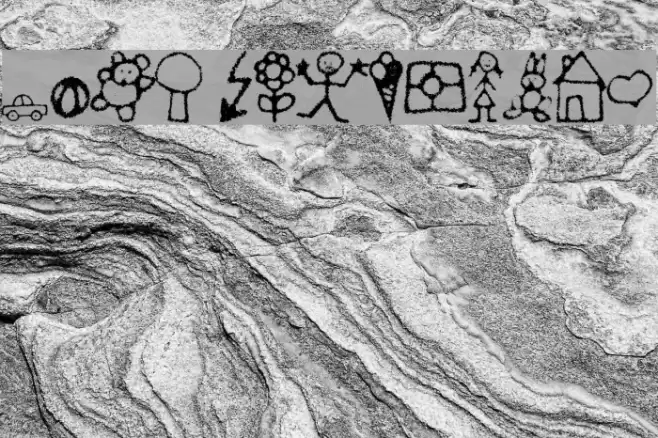 Crayon Kids 1 Font examples