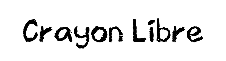 Crayon Libre  フリーフォントのダウンロード