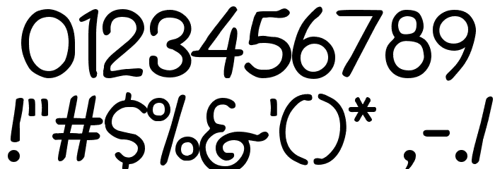 Crayon Normal Font OTHER CHARS
