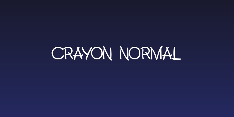 Crayon  Normal Social Header