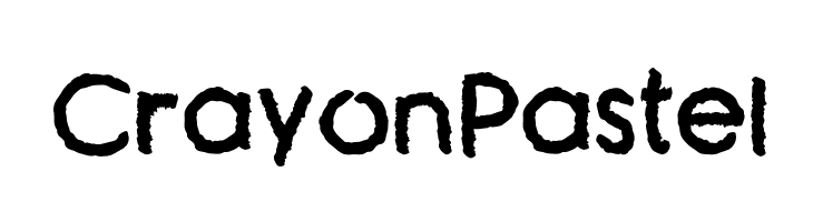 Crayon Pastel  Frei Schriftart Herunterladen