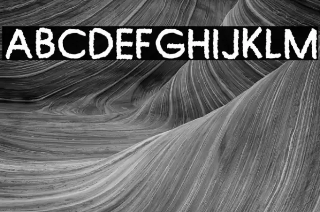 Crayon Pastel Polices examples