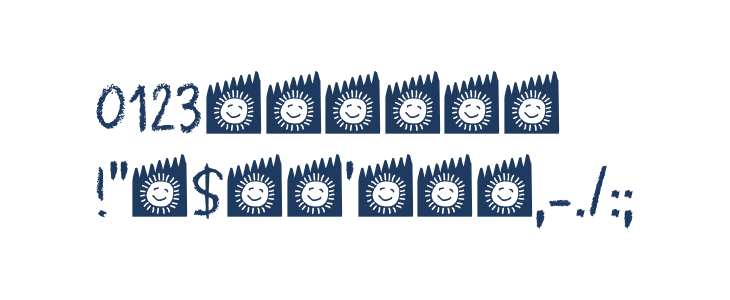 Crayon Works DEMO Regular Other Characters