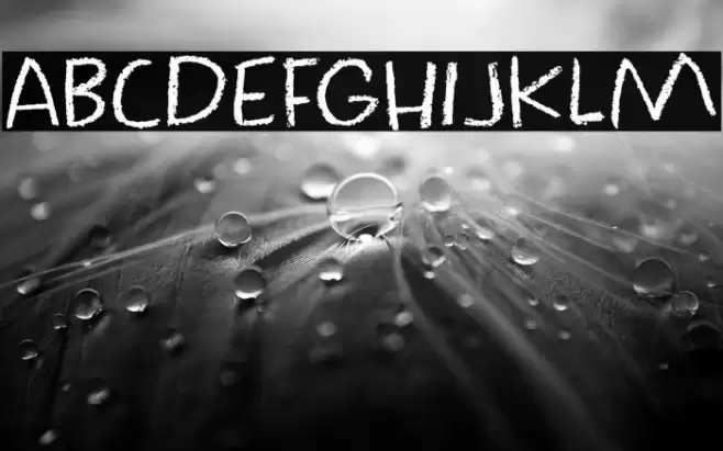 Crayon Works DEMO Regular Font examples