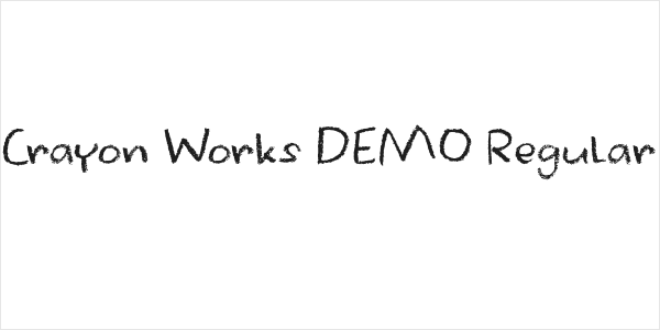 Crayon Works DEMO Regular Logo