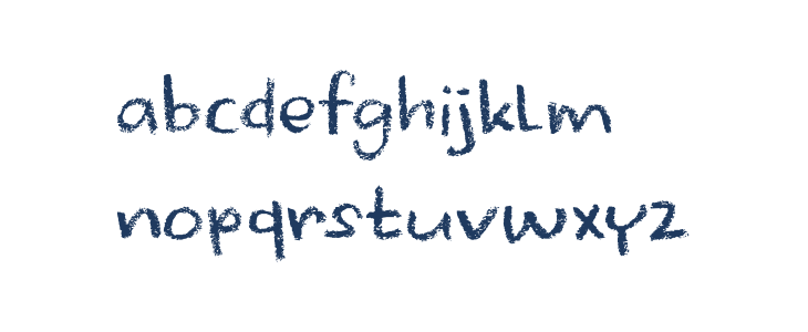 Crayon Works DEMO Regular Lowercase