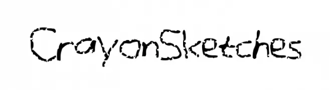 CrayonSketches  フリーフォントのダウンロード