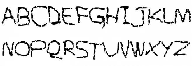 CrayonSketches Polices MAJUSCULES