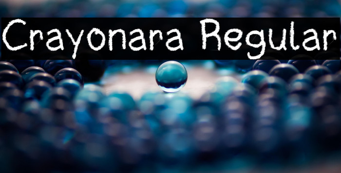 Crayonara Regular Example 1