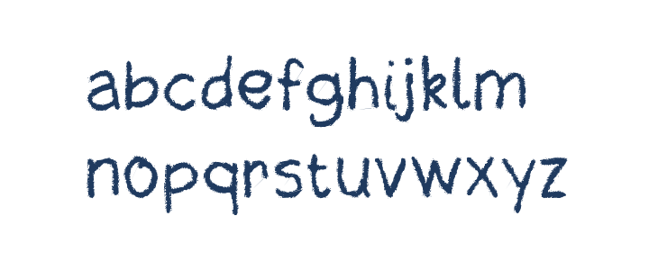 Crayonara Regular Lowercase