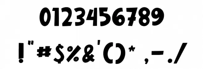 Crayonest Font OTHER CHARS