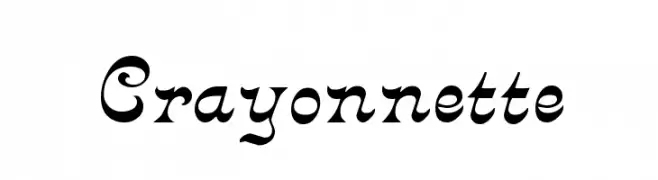 Crayonnette  baixar fontes gratis