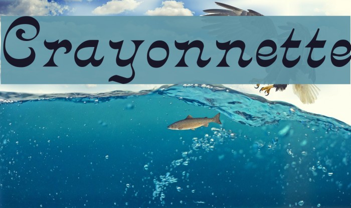 Crayonnette Font examples