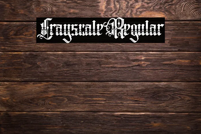 Crayscale Regular Example 3