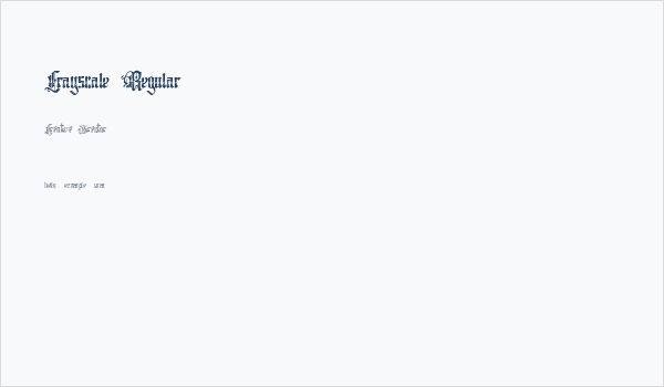 Crayscale Regular Business Card