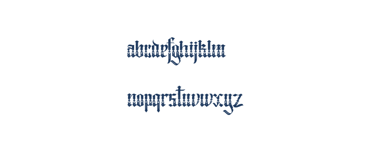Crayscale Regular Lowercase