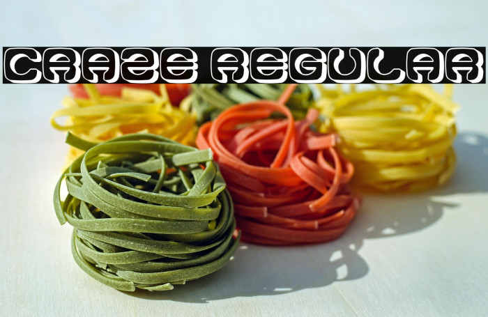 Craze Regular Example 1