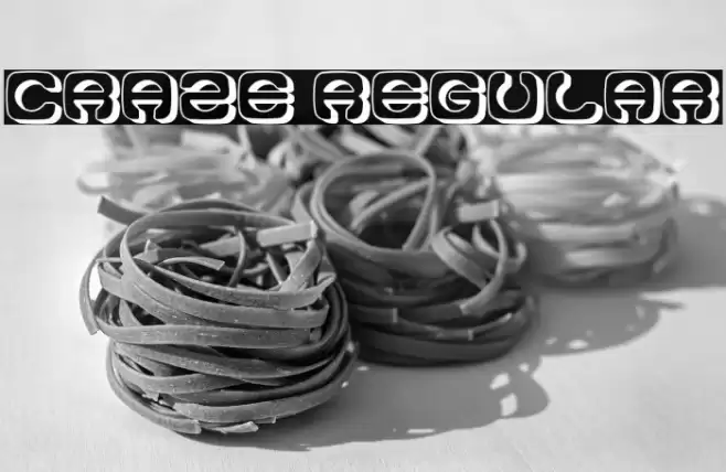 Craze Regular Polices examples