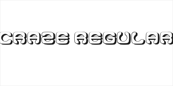 Craze Regular Logo