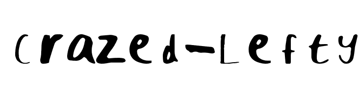Crazed-Lefty  नि: शुल्क फ़ॉन्ट्स डाउनलोड