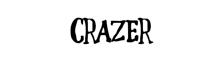 Crazer Шрифта