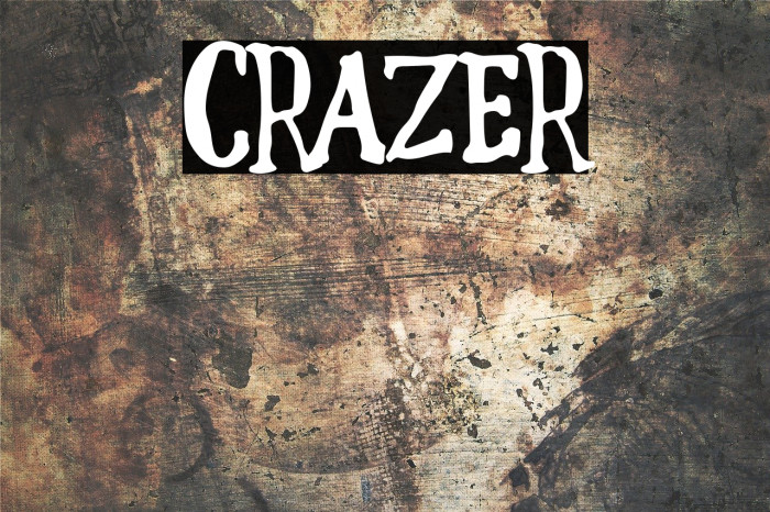 Crazer Font examples