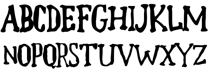 Crazer Font LOWERCASE