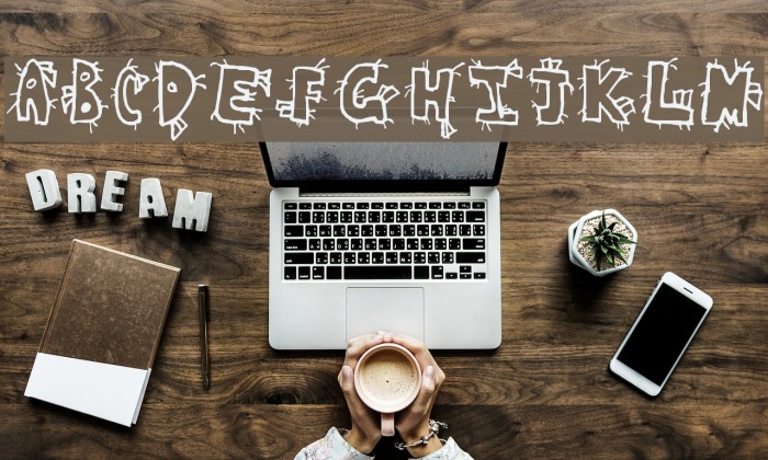 Crazy Beaver Font examples