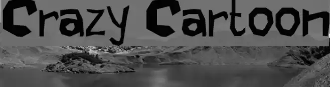 Crazy Cartoon Font examples