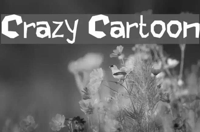 Crazy Cartoon Font examples