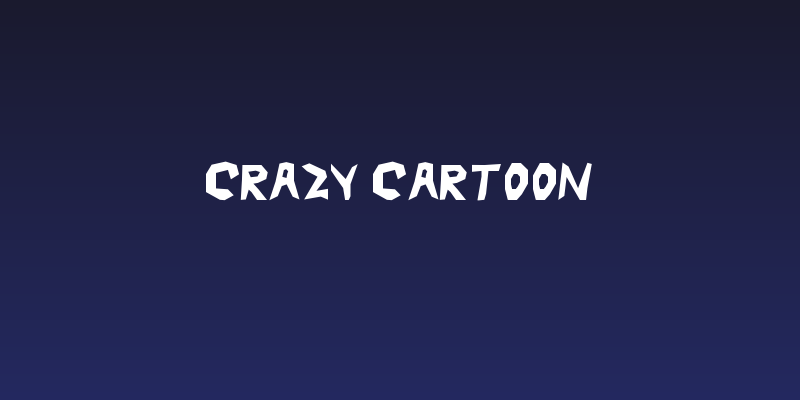 Crazy Cartoon Social Header