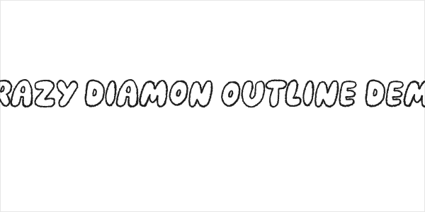 Crazy Diamon Outline DEMO Logo