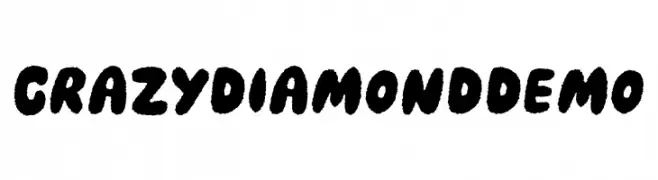 Crazy Diamond DEMO  baixar fontes gratis