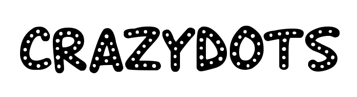 Crazy Dots Font