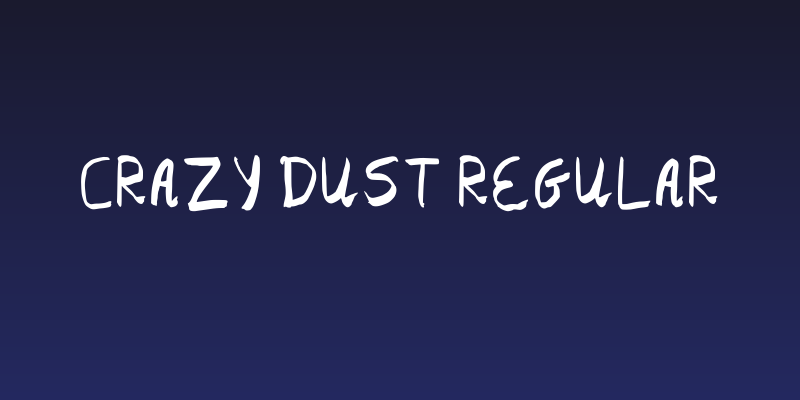 Crazy Dust Regular Social Header