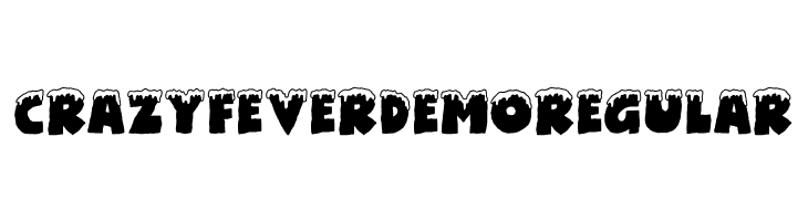 Crazy Fever DEMO Regular  Free Fonts Download