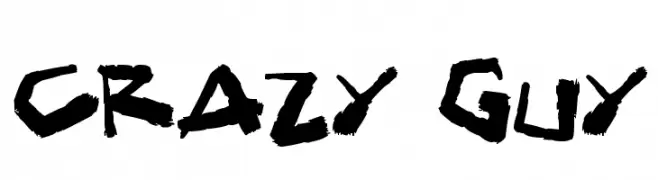 Crazy Guy  नि: शुल्क फ़ॉन्ट्स डाउनलोड