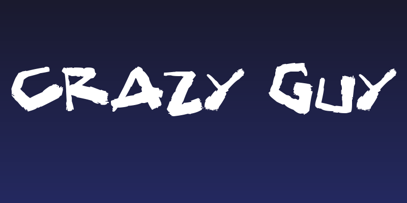 Crazy Guy Social Header